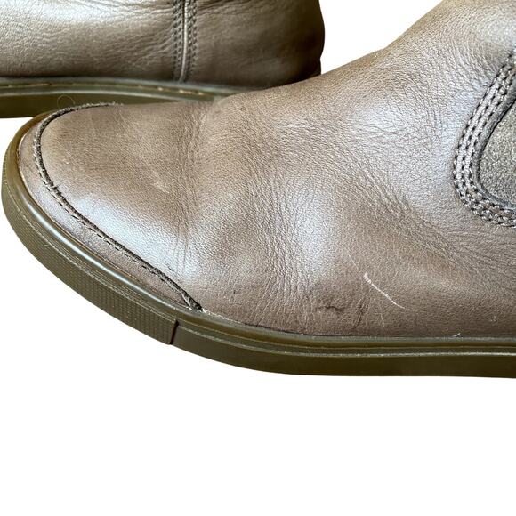 FRYE Gemma Shearling Tall Boots Brown Women's 6.5M Shearling Core Modern Rustic - Picture 4 of 13